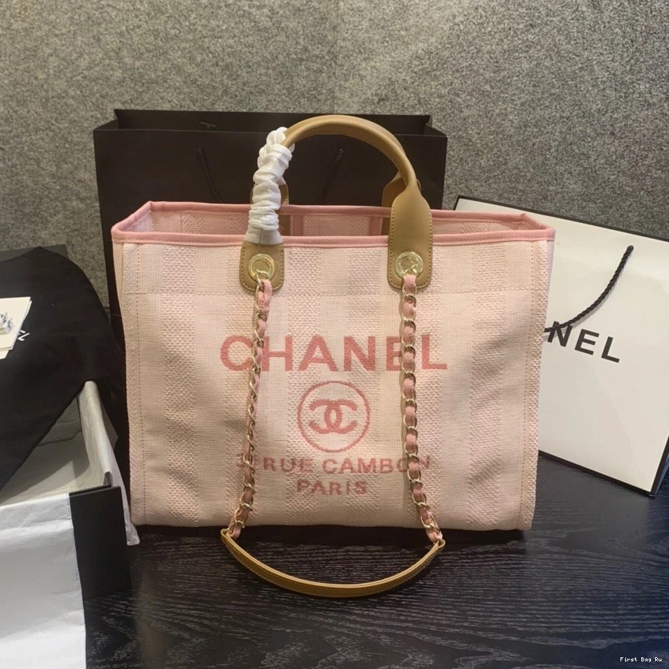First Bag Ru BAG LARGE SHOPPING CHANEL 0714